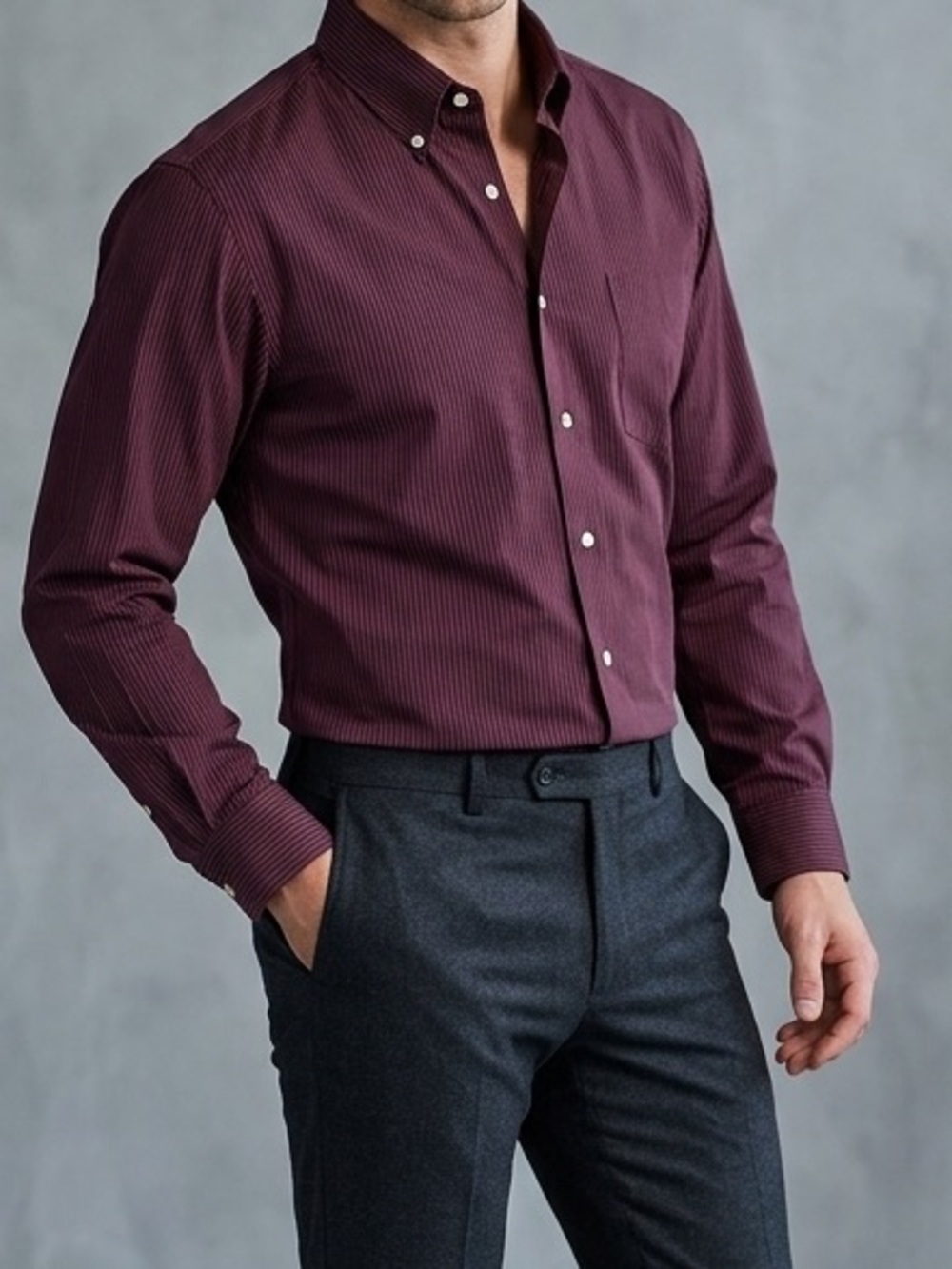 Pierre Cardin NWOT Pinstripe  Shirt